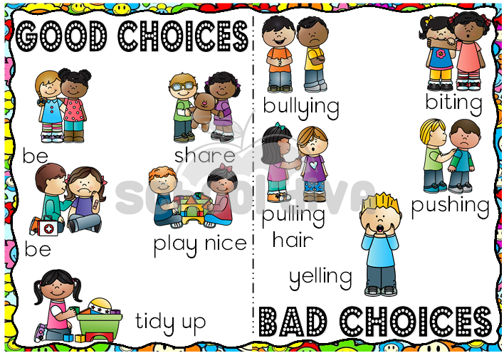 Good And Bad Choices School Diva