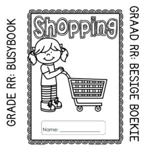 Grade RR Activity Book: Shopping