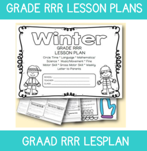 3 to 4 Year Old Lesson Plan: Term 3 Week 1: Winter