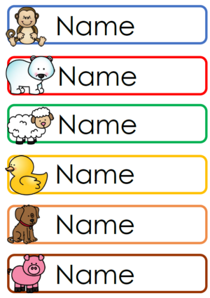 Name Tags