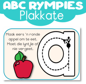 Rympies: Alfabet Skryf