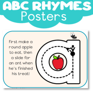 Rhymes: Alphabet Writing