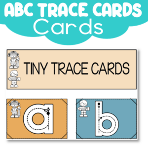 Alphabet Mini Trace Cards