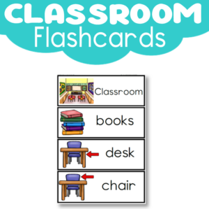 Flashcards: My Classroom