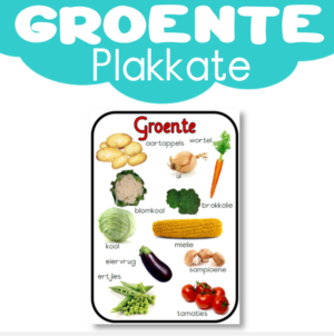 Plakkaat: Groente