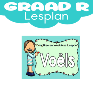 Graad R Lesplan: Kwartaal 4: Voëls