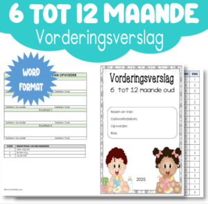 Vorderingsverslag 6 tot 12 Maande Baba