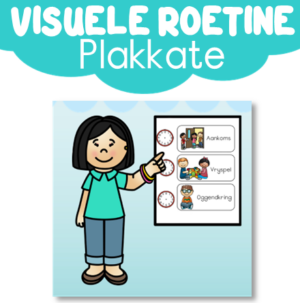 Plakkaat: Visuele Routine