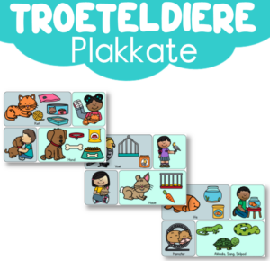 Plakkaat: Troeteldiere