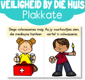 Plakkaat: Veiligheid by Huis