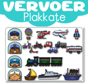 Plakkaat: Vervoer