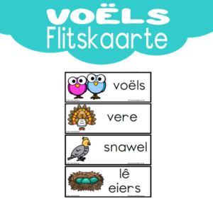 Flitskaarte: Voëls