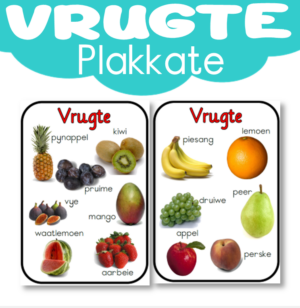 Plakkaat: Vrugte