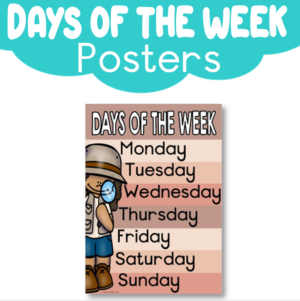 Poster: Days of the Week