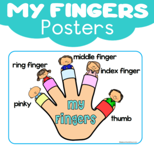 Plakkaat: My Fingers