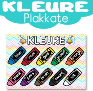 Plakkaat: Kleure