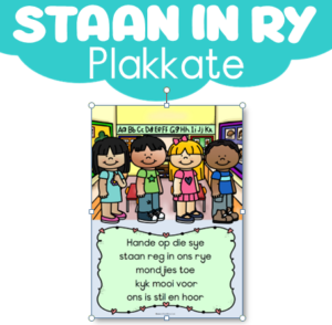 Plakkaat: Staan In Rye