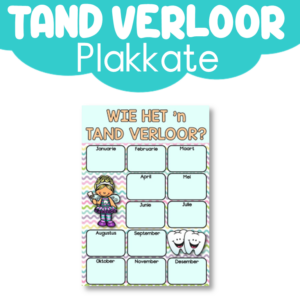 Plakkaat: Tand Verloor