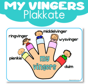 Plakkaat: My Vingers