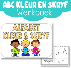 Alfabet Kleur en Skryf