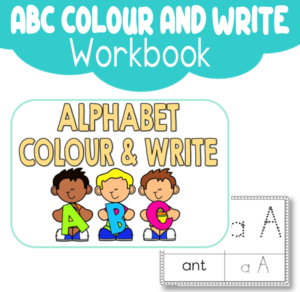 Alphabet Colour and Write