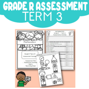 Grade R Assessment: Mathematics Term 3  [2023]