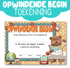 Toekenning: Opwindende Begin