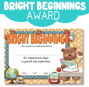 Award: Bright Beginnings