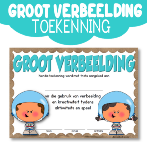 Toekenning: Groot Verbeelding