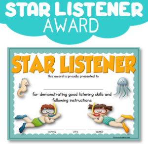 Award: Star Listener