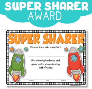 Award: Super Sharer