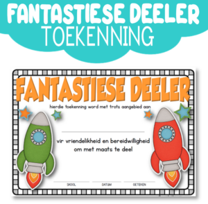 Toekenning: Fantastiese Deeler