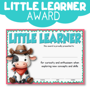 Award: Little Learner