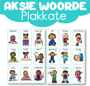 Plakkaat: Aksie-Woorde