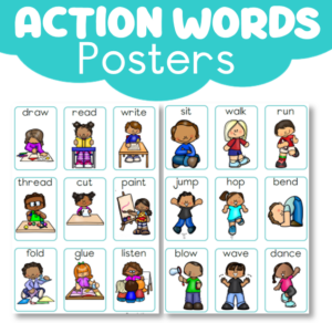 Poster: Action Words