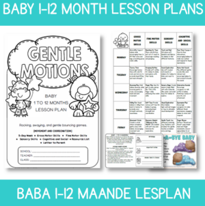 Baby Lesson Plan: Gentle Motions