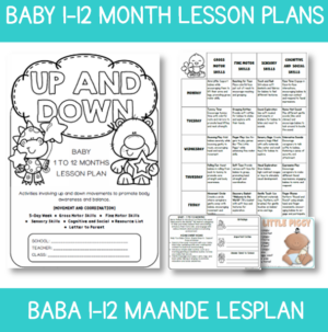 Baby Lesson Plan: Up and Down