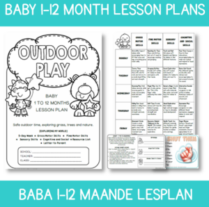 Baby Lesson Plan: Outdoor Play