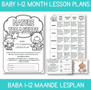 Baby Lesson Plan: Nature Treasures