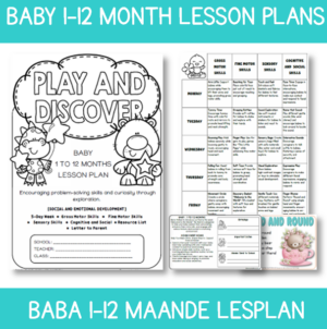 Baby Lesson Plan: Play and Discover