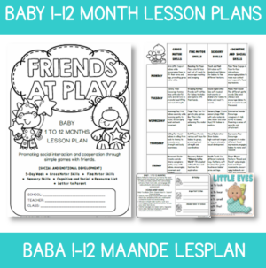 Baby Lesson Plan: Friends at Play