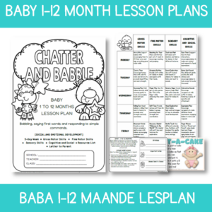 Baby Lesson Plan: Chatter and Babble