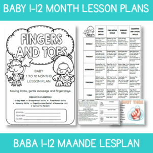 Baby Lesson Plan: Fingers and Toes