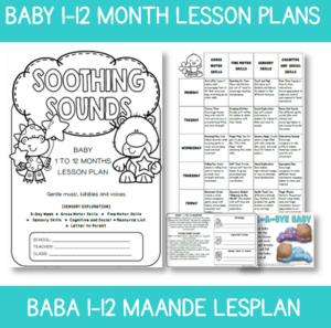 Baby Lesson Plan: Soothing Sounds