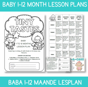 Baby Lesson Plan: Tiny Tastes