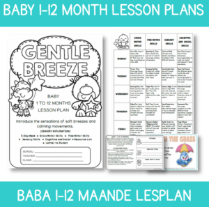 Baby Lesson Plan: Gentle Breeze