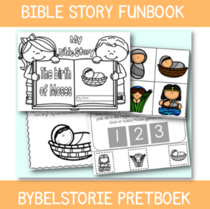 Bible Story Funbook: Birth of Moses