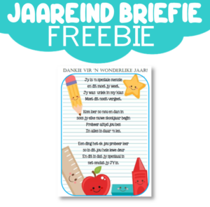 Jaareind Briefie