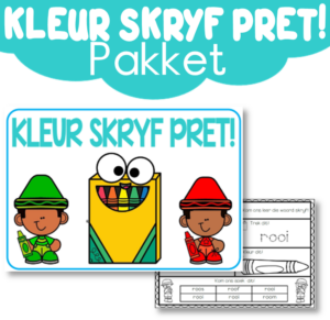 Werkboek: Kleur Skryf Pret