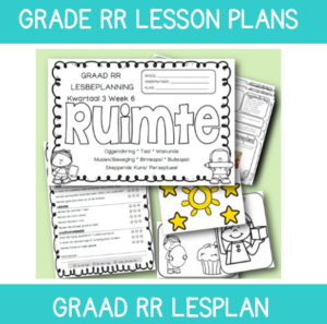 Graad RR Lesplan Week 6: Ruimte